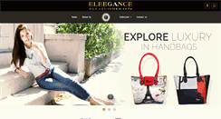 Desktop Screenshot of eleegance.com